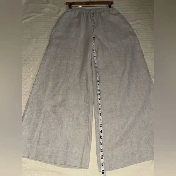 Aritzia Little Moon Globetrot Wide Leg Pants (๐ฏ organic linen) - Picture 3 of 13